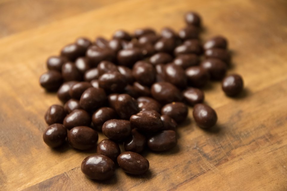Chocolade pinda's puur